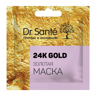 Эльфа Dr.Sante Маска Золотая 24k Gold 12 мл саше — Makeup market