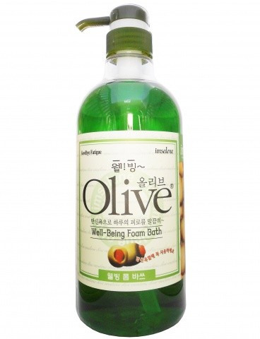 Olive Увлажняющая пена для ванны гель для душа с экстрактом оливы и листьев алоэ вера 750 мл — Makeup market