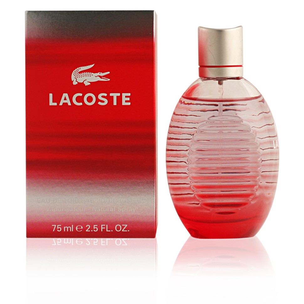 Дона лакоста. Lacoste Red мужской 75 мл. Lacoste Red homme EDT 75 ml. L-002 Style in Play Lacoste. Лакосте мужские духи красные.