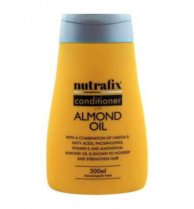 Nutrafix Кондиционер для волос питательный увлажняющий укрепляющий с Миндальным маслом 300 мл — Makeup market