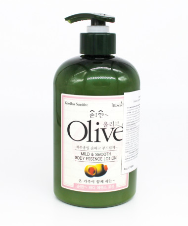 Olive Увлажняющий и смягчающий лосьон для тела с экстрактом оливы для чувствительной кожи для мамы и ребенка 400 г — Makeup market