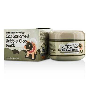 Elizavecca Milky Piggy Маска для лица глиняно-пузырьковая Carbonated Bubble Clay Mask 100 гр — Makeup market