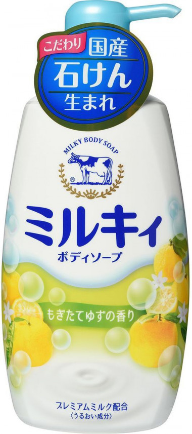 Cow Молочное жидкое мыло для тела Milky Body Soap сладкий аромат мыла 550 ml — Makeup market