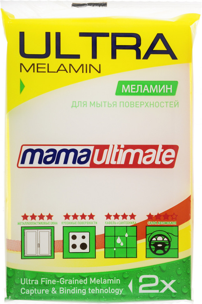 Posh One MamaUltimate Губка для мытья поверхностей меламин 1 шт фото 1 — Makeup market