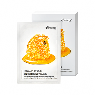 Esthetic House Маска тканевая мед и прополис Royal propolis enrich honey mask 25 мл — Makeup market