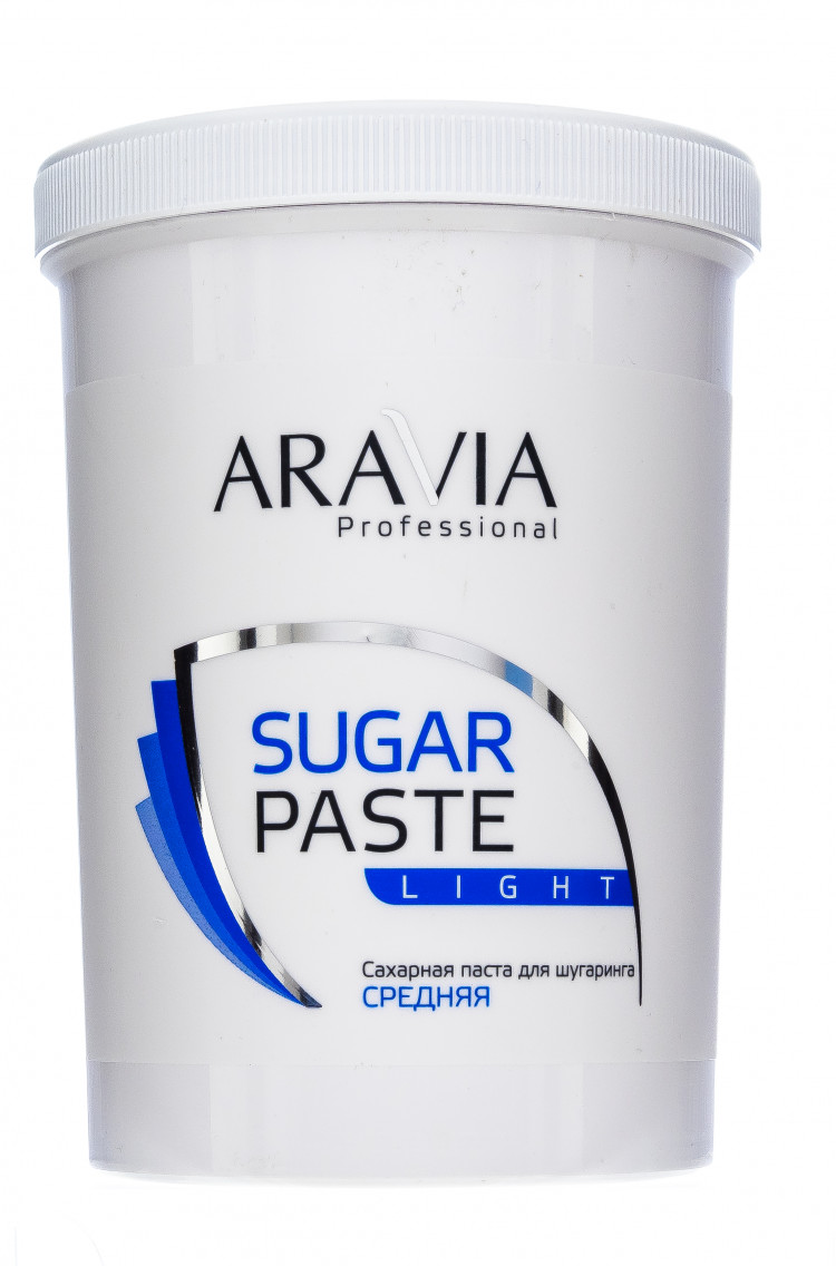 Сахарная паста aravia professional для депиляции легкая средней консистенции