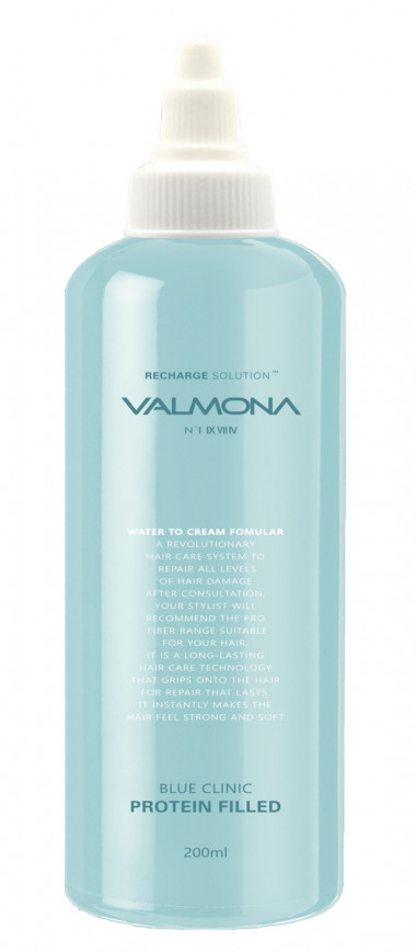 Valmona Маска-филлер для волос с протеиновым комплексом Blue clinic protein filled 200 мл — Makeup market