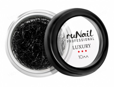 RuNail Ресницы для наращивания Luxury шёлк 0,10 мм №10 — Makeup market
