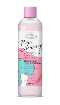 Vilsen Pure Harmony ТОНИК-антиоксидант Освежающий против следов усталости и стресса, 300 мл — Makeup market