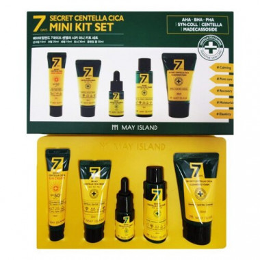 May Island Набор для ухода за проблемной кожей с центеллой Secret centella mini kit set — Makeup market