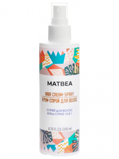Matbea cosmetics Спрей для волос Крем-спрей 10 в 1 200 мл — Makeup market
