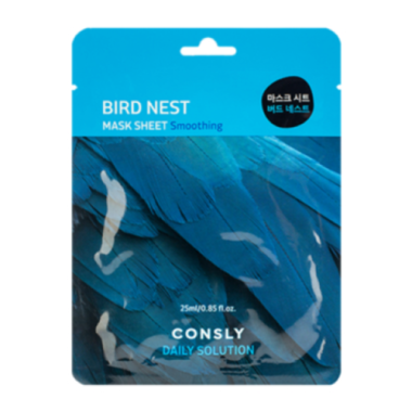 Consly Маска тканевая с экстрактом ласточкиного гнезда daily solution bird nest mask sheet 25 мл — Makeup market