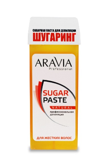 Aravia Сахарная паста для депиляции в катридже Натуральная мягкой консистенции 170мл — Makeup market