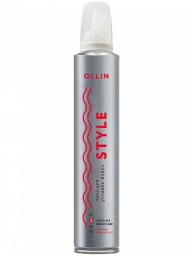 Ollin Мусс для укладки волос сильной фиксации 250 мл — Makeup market