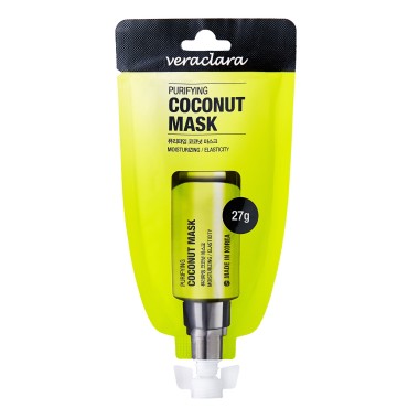 Veraclara Маска для лица кокосовая очищающая 27 г — Makeup market