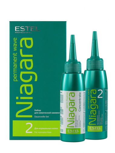Estel Набор для химической завивки Niagara для нормальных волос 2х100 мл — Makeup market