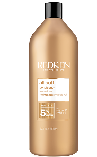 Redken Кондиционер с аргановым маслом All Soft  1000мл — Makeup market