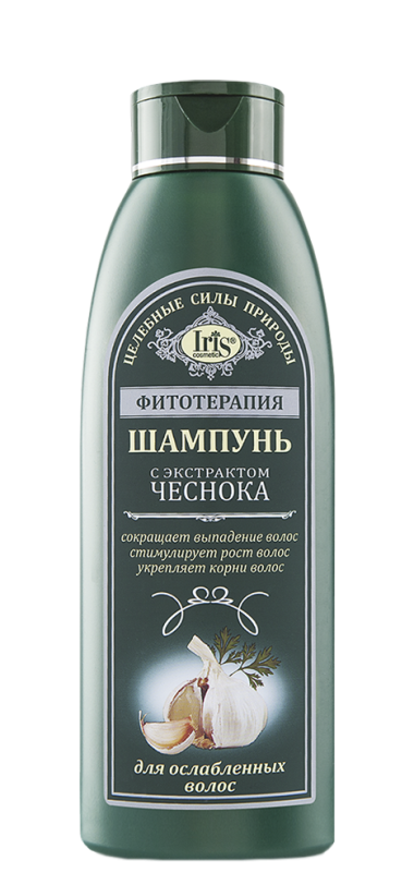 Iris Фитотерапия Шампунь с экстрактом Чеснока 500 мл — Makeup market