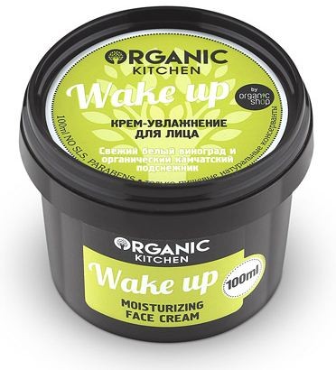 Organic shop Крем-увлажнение для лица &quot;Wake up&quot;100мл — Makeup market