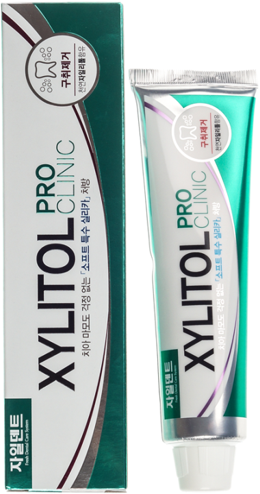 MKH Укрепляющая эмаль лечебно-профилактическая зубная паста c экстрактами трав Xylitol Pro Clinic 130 g — Makeup market