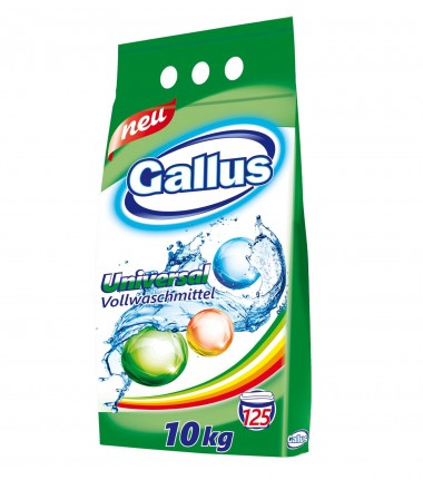 Gallus Стиральный порошок 10 кг Universal Gallus — Makeup market