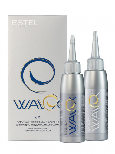 Estel Набор для химической завивки Wavex для трудноподдающихся волос 2х100 мл — Makeup market