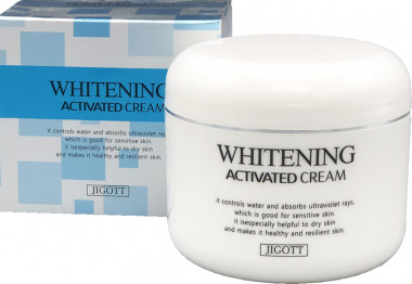 Jigott Whitening Activated Cream Крем для лица осветляющий 100 г — Makeup market