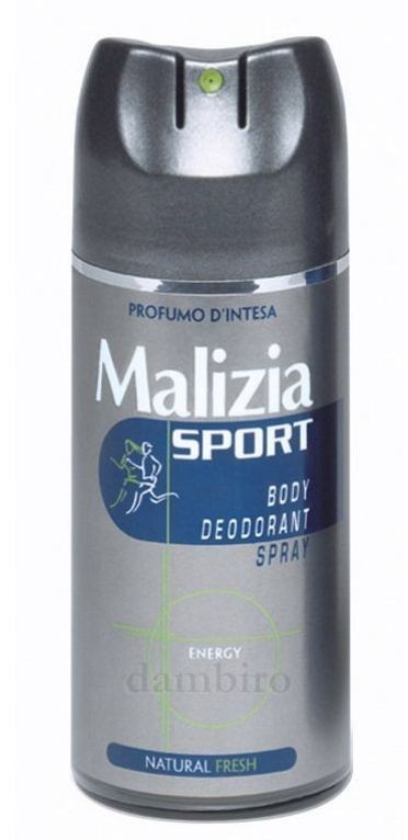 Malizia Uomo Для мужчин Дезодорант спрей Sport Energy 150 мл — Makeup market