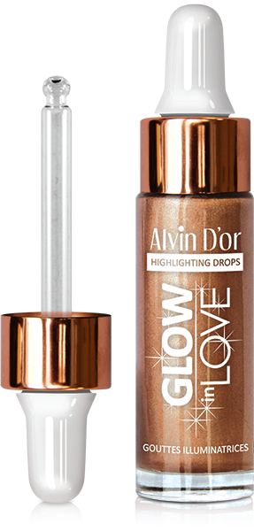 Alvin d'or Хайлайтер жидкий GLOW LOVE — Makeup market