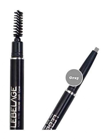 Lebelage Auto Eye Brow Soft Type Gray Механический карандаш для бровей с щёточкой серый 6 г — Makeup market