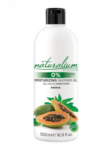 Naturalium Гель-крем для душа питательный Папайя 500 мл — Makeup market