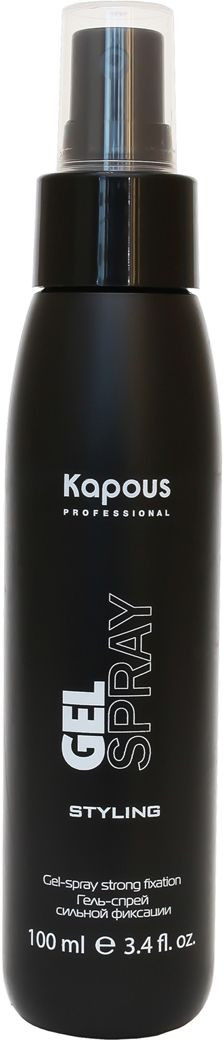 Kapous Гель-спрей для волос сильной фиксации Gel-spray Strong 100мл — Makeup market