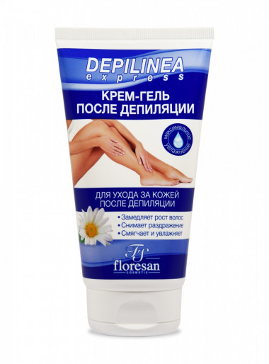 Флоресан Depilinea Крем-гель после депиляции замедляющий рост волос 150 мл — Makeup market