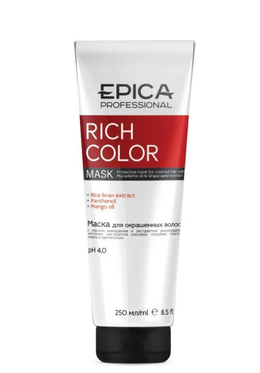 Epica Маска для окрашенных волос 250 мл — Makeup market