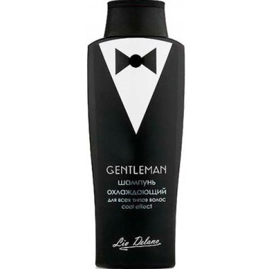 Liv Delano Gentleman Шампунь охлаждающий для всех типов волос Cool effect 300 г — Makeup market