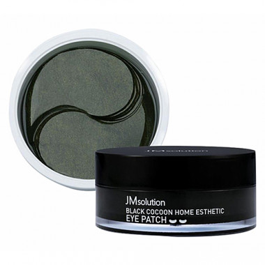 JMsolution Патчи с экстрактом черного шелкопряда Black cocoon home esthetic eye patch 60 шт — Makeup market