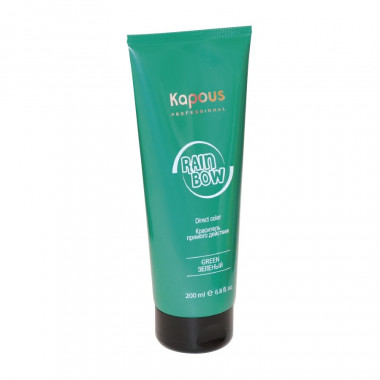 Kapous Краситель прямого действия для волос ЗЕЛЕНЫЙ 200мл — Makeup market
