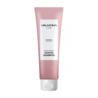 Valmona Шампунь для волос черный пион бобы Powerful Solution Black Peony Seoritae Shampoo 100 мл — Makeup market