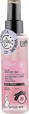 BIO World Secret Life дезодорант-спрей розовая вуаль 110 мл — Makeup market