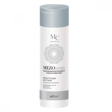 Белита Mezocomplex Мезотоник для лица Оптимальное увлажнение 200 мл — Makeup market
