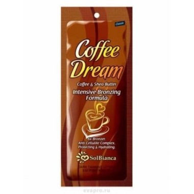 Sol Bianca Крем для загара в солярии Coffee Dream с маслом кофе и маслом Ши - 6 бронзатор (15х10) — Makeup market
