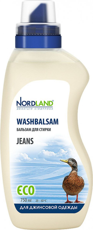 Nordland Бальзам для стирки джинсовой одежды 750 мл 10 — Makeup market