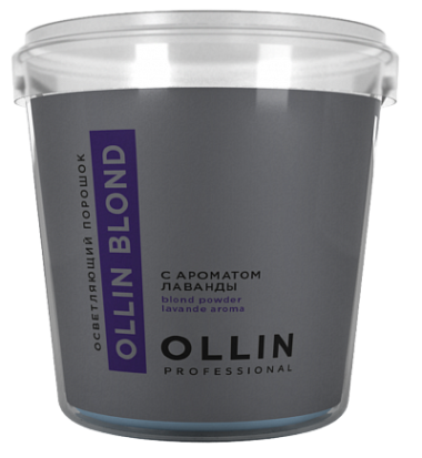 Ollin BLOND  Осветляющий порошок с ароматом лаванды 500гр. — Makeup market