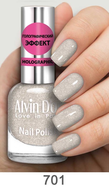 Alvin d'or ADN-07 Лак для ногтей Holographic 15 мл — Makeup market