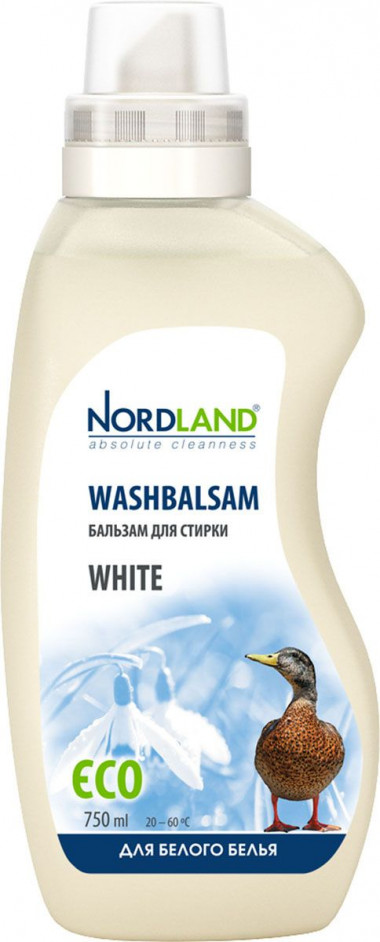 Nordland Бальзам для стирки белого белья 750 мл 10 — Makeup market