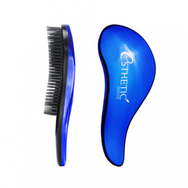 Esthetic House Расчёска для волос синяя Hair brush for easy 1 шт — Makeup market