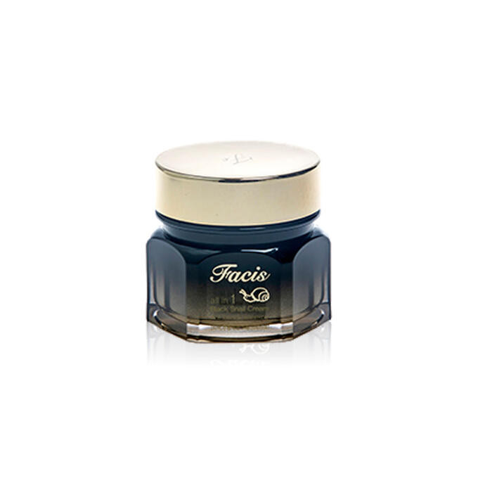 Jigott Facis All-In-One Black Snail Cream Восстанавливающий крем-эссенция с муцином черной улитки фото 1 — Makeup market