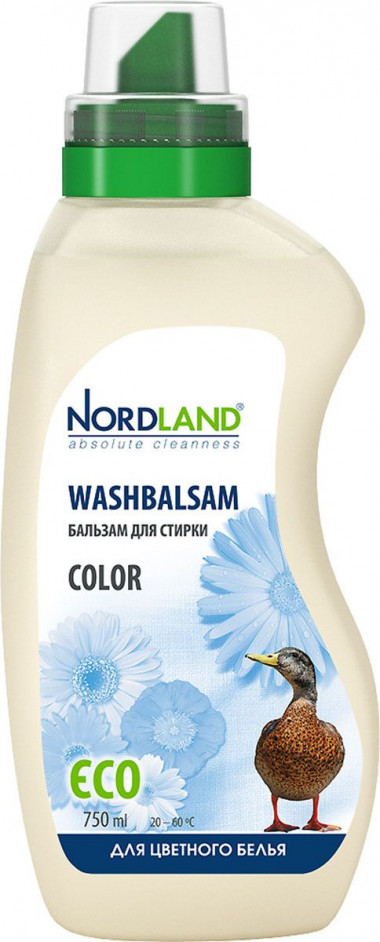 Nordland Бальзам для стирки цветного белья 750 мл — Makeup market