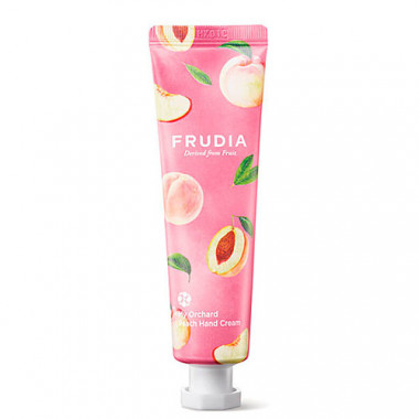 Frudia Крем для рук c персиком Squeeze therapy peach hand cream 30 г — Makeup market