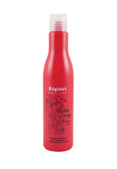 Kapous Шампунь с биотином для укрепления и стимуляции роста волос Biotin Energy 250 мл — Makeup market